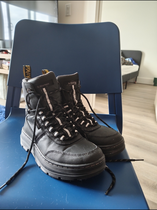 Dr. Martens Shoes - Dr. Martens Combs Tech WX – Black – Size 38 (UK 5)